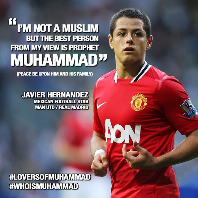 Javier Hernandez and Prophet Muhammed