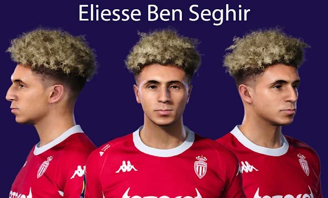 Eliesse Ben Seghir Face For eFootball PES 2021