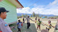 Binmas Noken Polri Gandeng Tokoh Kampung Mapia Untuk Himbau Kamtibmas