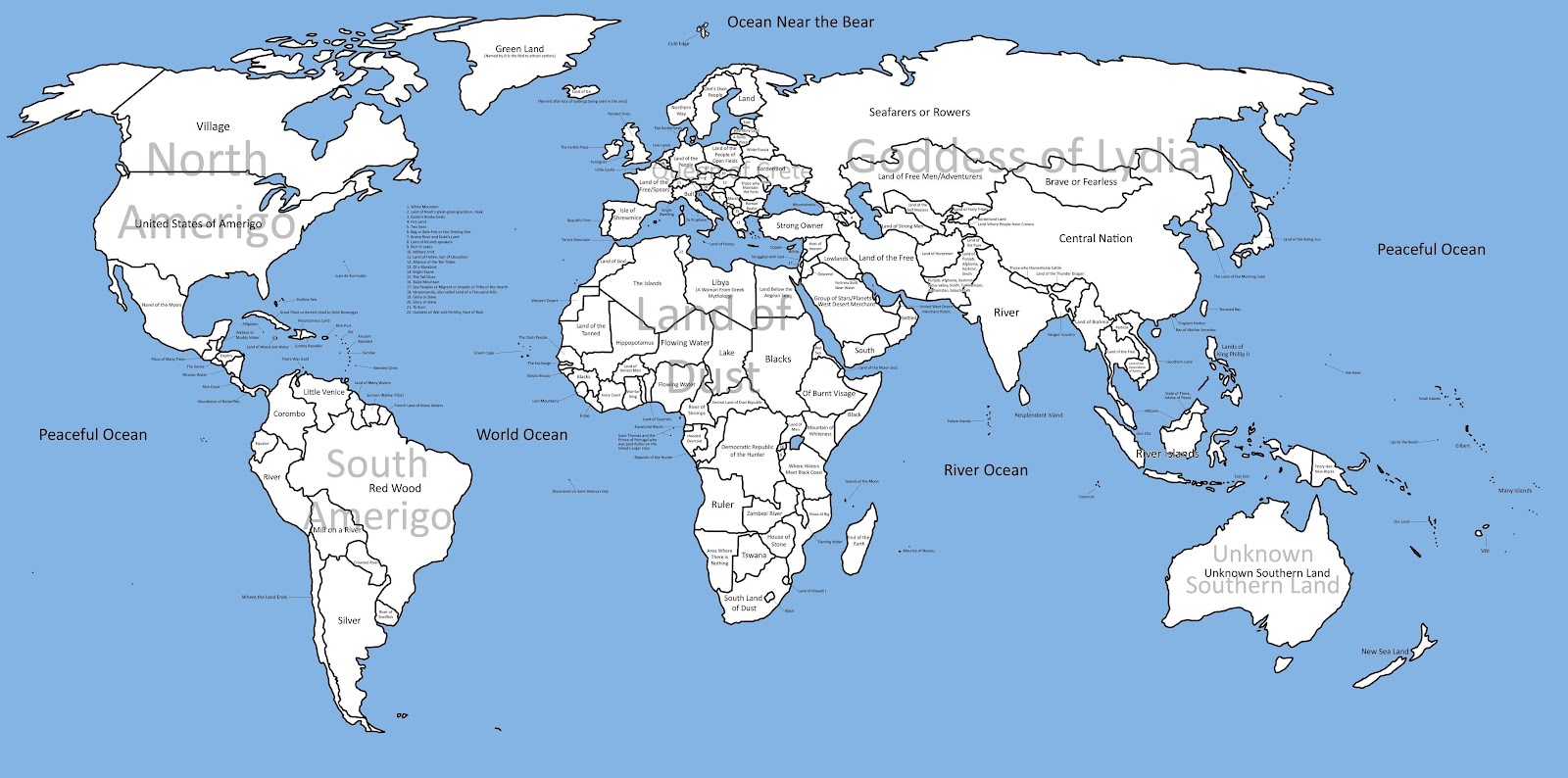 TANDA SOAL???: Peta dunia zaman dulu-dulu orang inggeris buat