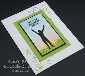 Heart's Delight Cards, Enjoy Life, Playful Backgrounds, Stampin' Up!