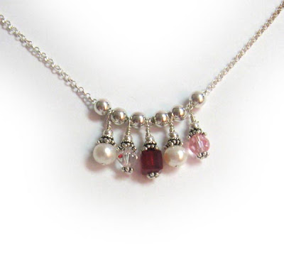 Birthstone Jewelry  Grandmothers on Designs    See Them Here First     Birthstone Crystal Necklace Designs