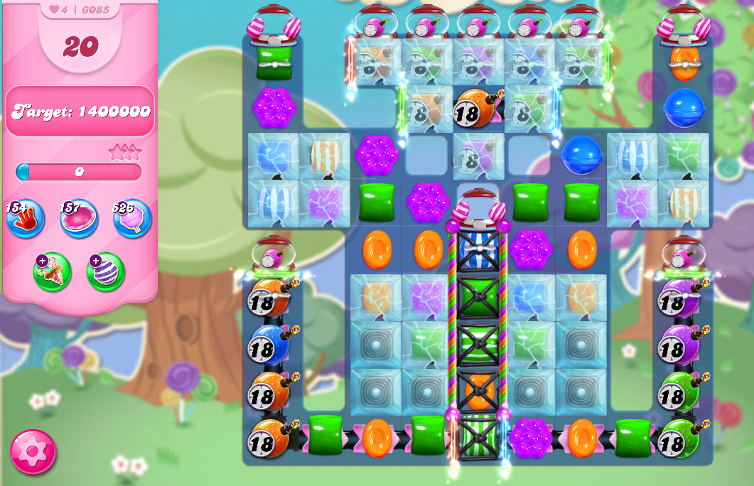 Candy Crush Saga level 6085