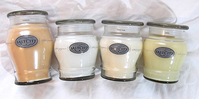 SALTCITY CANDLE - Pina Colada,Jasmin,Cashmere,Sweet Amber Musc