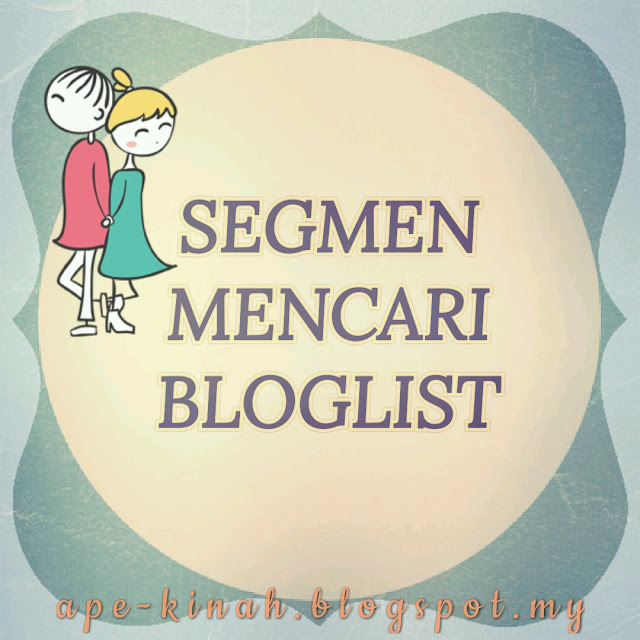 Segmen Mencari Bloglist By Kinah