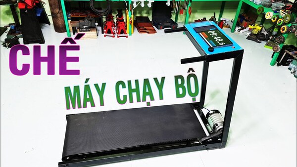 Máy chạy bộ tự chế