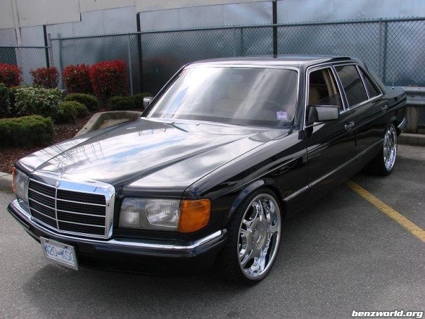 The W126 remained in production for over a decade and it's design still 