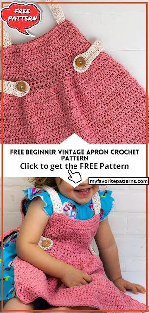 Free Beginner Vintage Apron Crochet Pattern