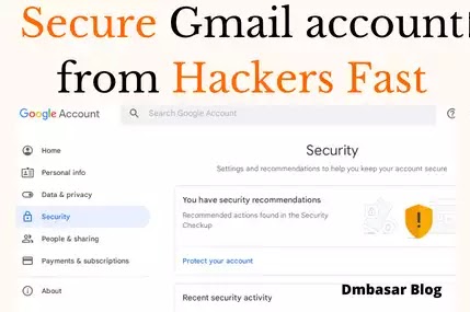 email account secure, secure gmail account, protect google account from hackers.