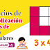 Ejercicios de Multiplicación a través de arreglos rectangulares