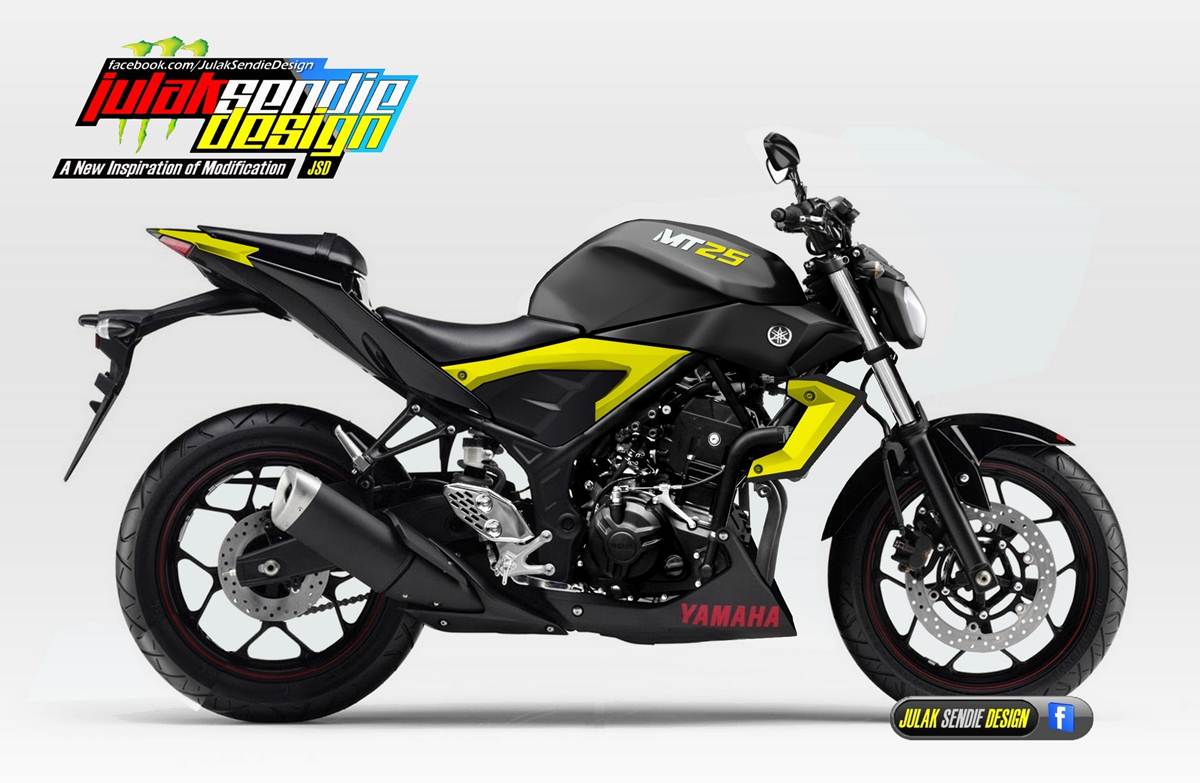 Kumpulan Modifikasi Yamaha Mt25 Pangeran Modifikasi