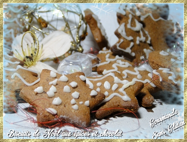 Biscuits de Noël au chocolat épicé