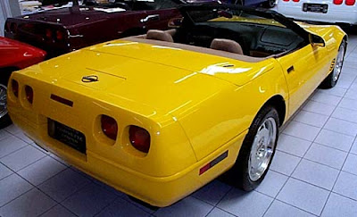 1995 Chevrolet Corvette Yellow