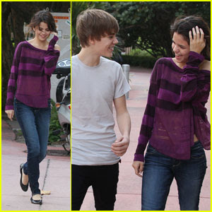 Selena Gomez And Justin Bieber 