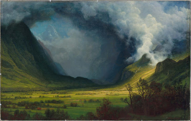Tormenta de las montañas – Albert Bierstadt