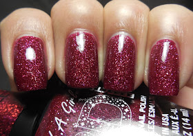 LA Girl 3D Holographic Sparkle Ruby