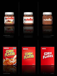 nutella, corn flakes, logo, Life is a journey