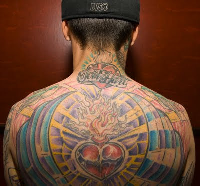 Heart or Upper Back Big Tattoo Designs