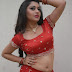 Actress Ramya Barna Hot Spicy Navel Show in Red Dress Gallery