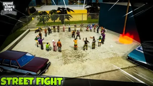 GTA San Andreas Street Fight Mod For Android