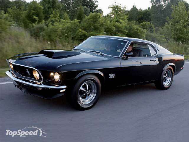 1969 Ford Mustang Boss from TopSpeedFront Left View