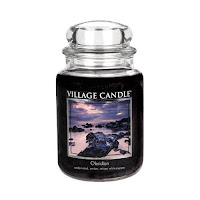 Village Candle Obsidian