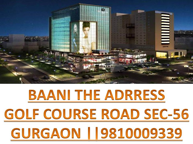 baani the address, new commercial project in gurgaon,