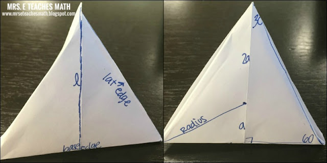 How to Create a 3D Pyramid Out of an Envelope - great for helping Geometry students visualize