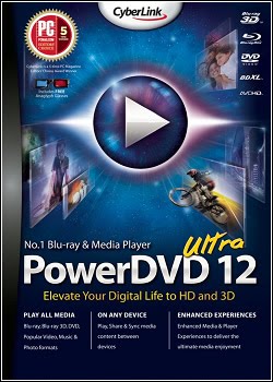 CyberLink PowerDVD 3D 12.0.1905.56 Ultra + Crack