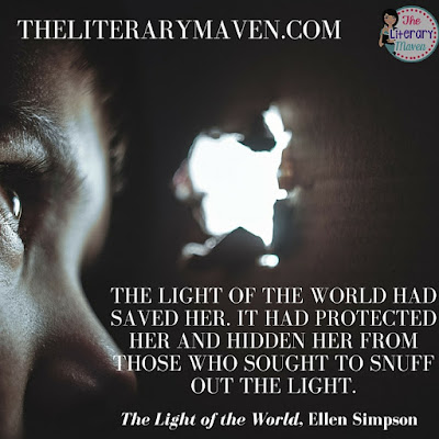 The LIght of the World by Ellen Simpson is a mix of The DaVinci Code meets The Golden Compass with a struggle between good and evil, the protector of "the light of the world" versus its seekers, possible conspiracy, and secrets that can't be revealed. Read on for more of my review and ideas for classroom application.