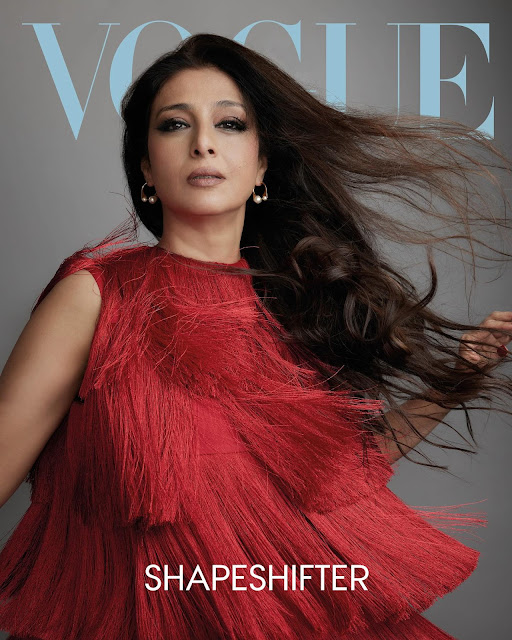 Indian Actress Tabu for Vogue India