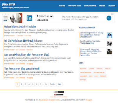 Template Blogku Redesign Mas Sugeng