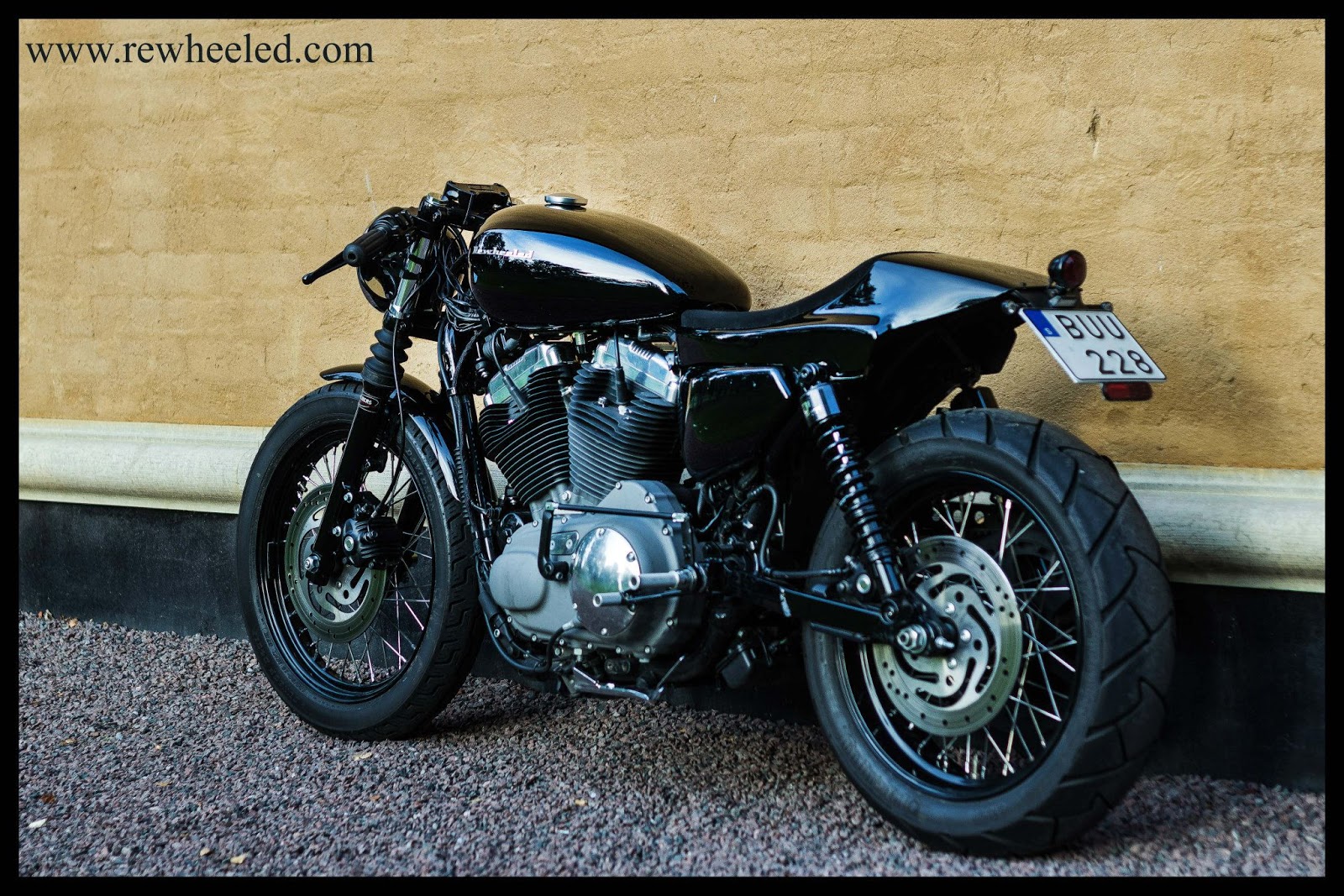 Racing Caf  Harley Nightster Caf  Racer by Re Cycles 