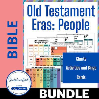 Old Testament Eras: People Resources Bundle | scriptureand.blogspot.com