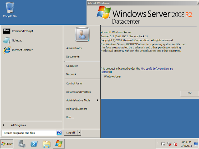 windows server 2008 r2