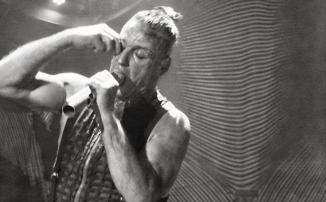 Till Lindemann Rammstein live on stage