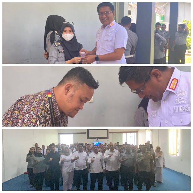 Wujudkan Lapas Bersinar, Lapas Kelas IIA Padang Gelar Tes Urine Massal untuk WBP dan Petugas