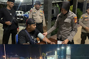 Operasi Ketupat Polres Inhil Giat Cek Kesehatan Supir dan Patroli Blue Light