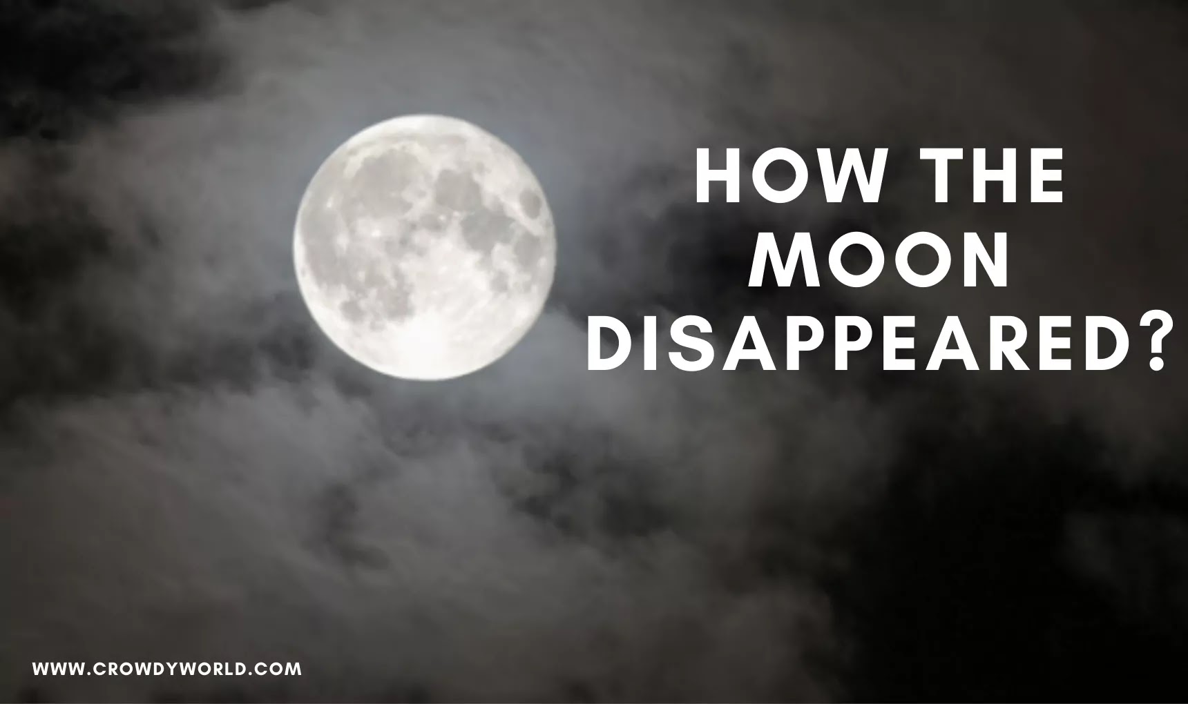 Moon's Mysterious Disappearance For months!