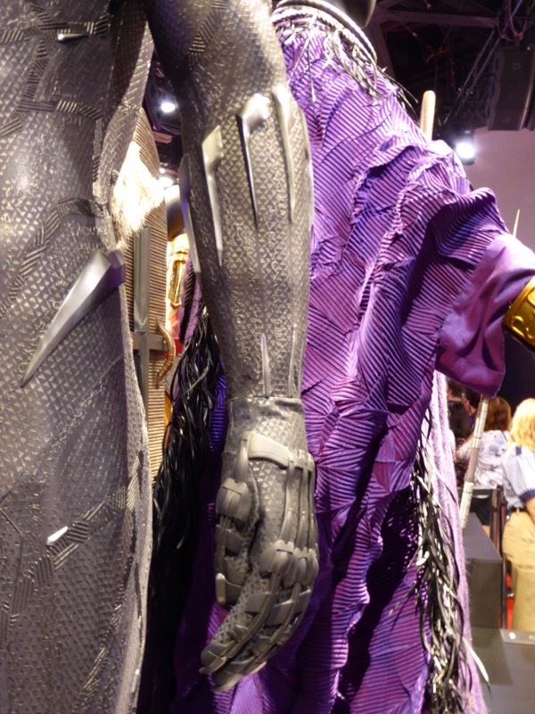 Black Panther costume glove detail