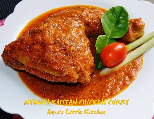 Resepi Kari Ayam Nyonya Kapitan