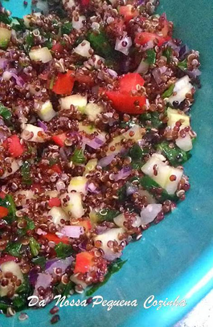Tabule de quinua (quinoa) - blog Da Nossa Pequena Cozinha