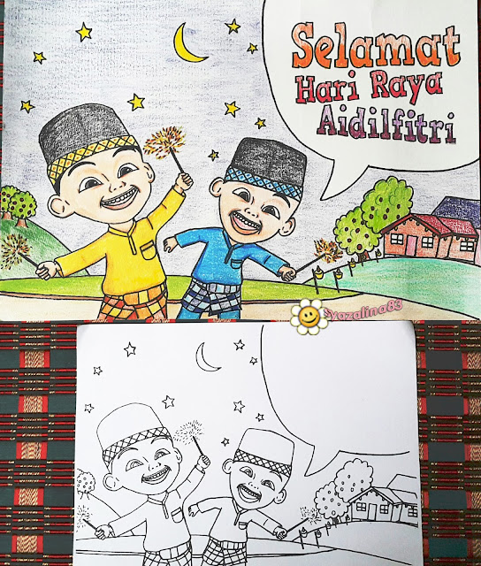 Mewarna Upin  Ipin  Raya 2014