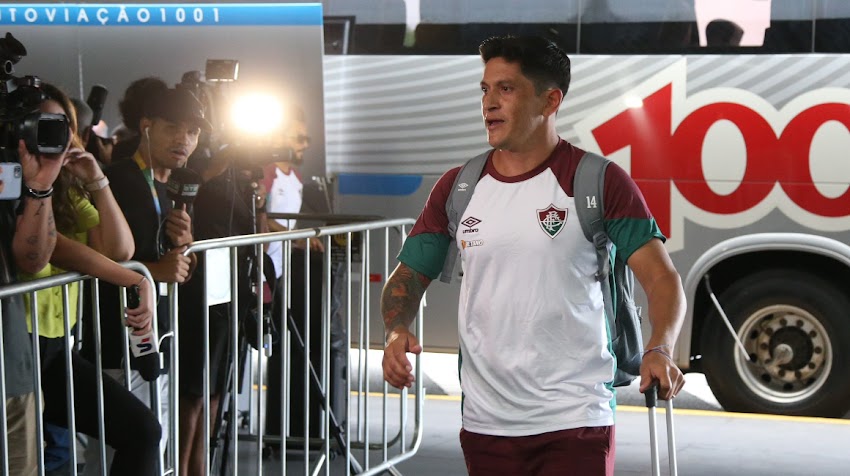 Fluminense  ya está en Quito para su partido de la Recopa  ante  LDU (Q) de este jueves 22