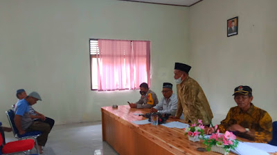 BPD Desa Siabu Gelar Rapat Pembentukan Panitia Pilkades 2021, Basri Arifin Terpilih Sebagai Ketua