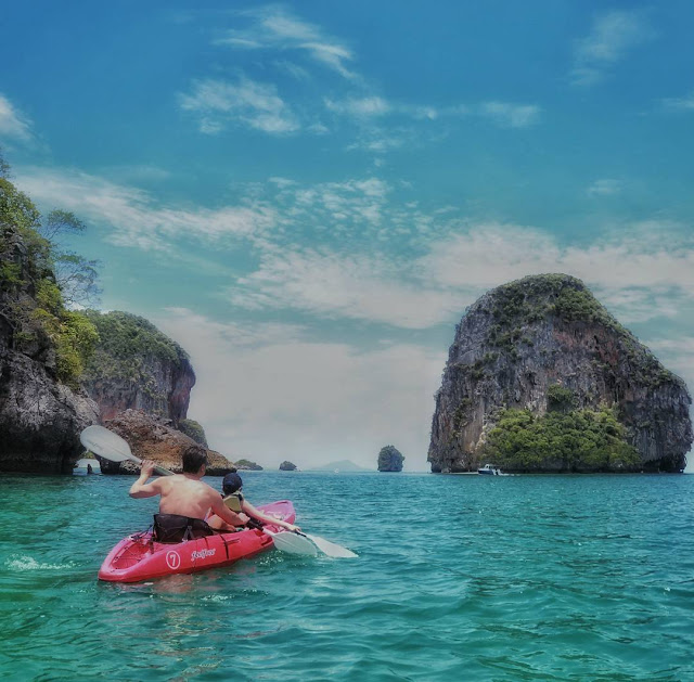 foto pemandangan phi phi island thailand