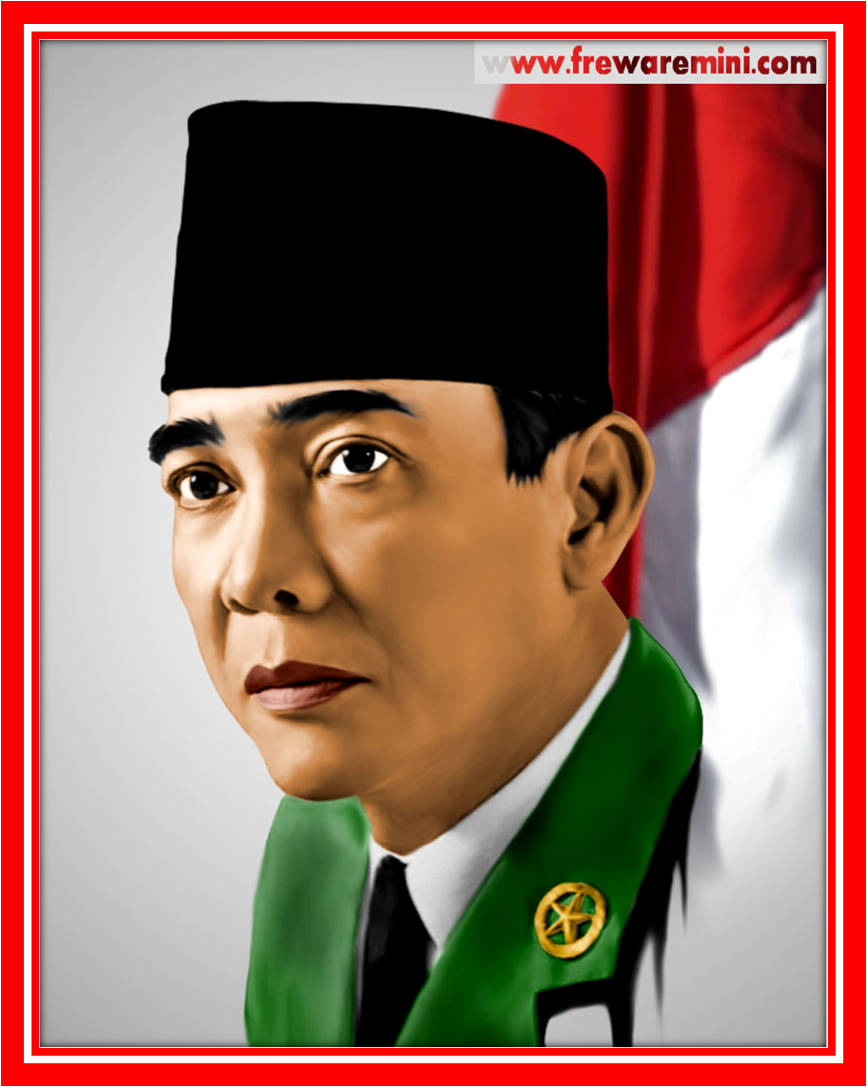 FOTO BERWARNA SOEKARNO  BUNG KARNO EKSKLUSIF freewaremini