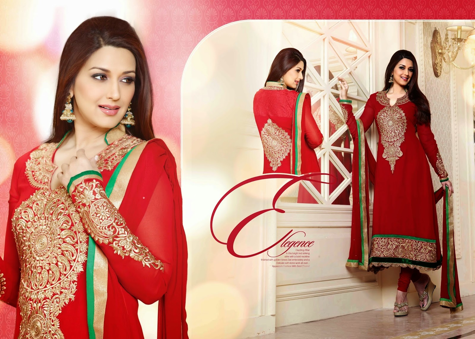 Sonali Bendre Party Wear Dresses