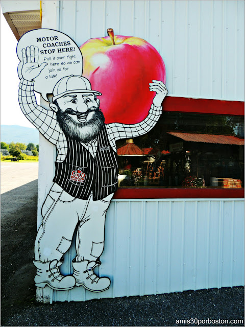 Cafetería de la Fábrica Cold Hollow Cider Mill en Vermont