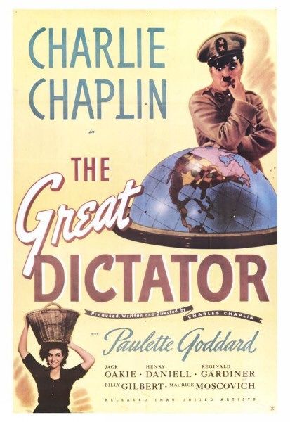 charlie chaplin the great dictator speech. charlie chaplin the great